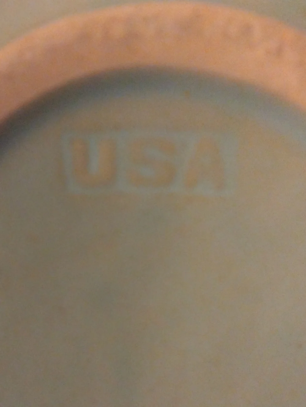 Old Green Mixing Bowl With Friut